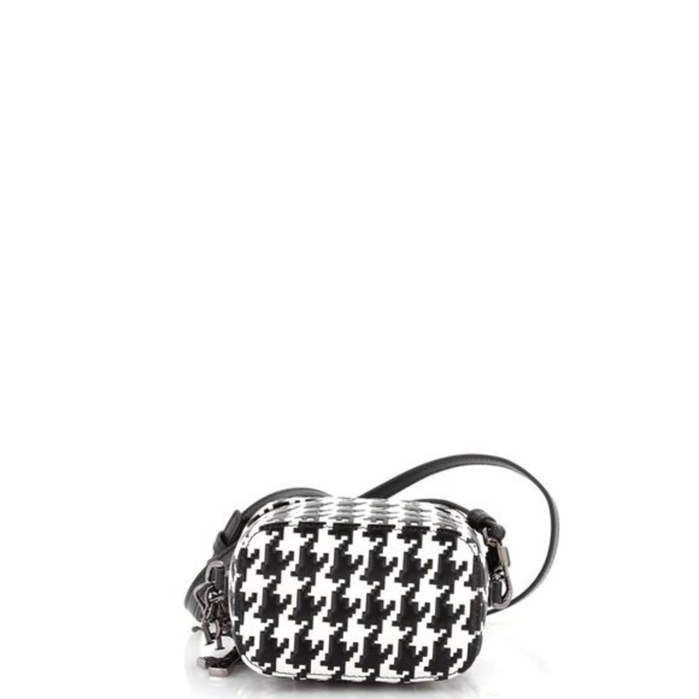 Like NEW! LADY DIOR Houndstooth Bag Micro Lady Dior Vanity Case - Picture 12 of 16